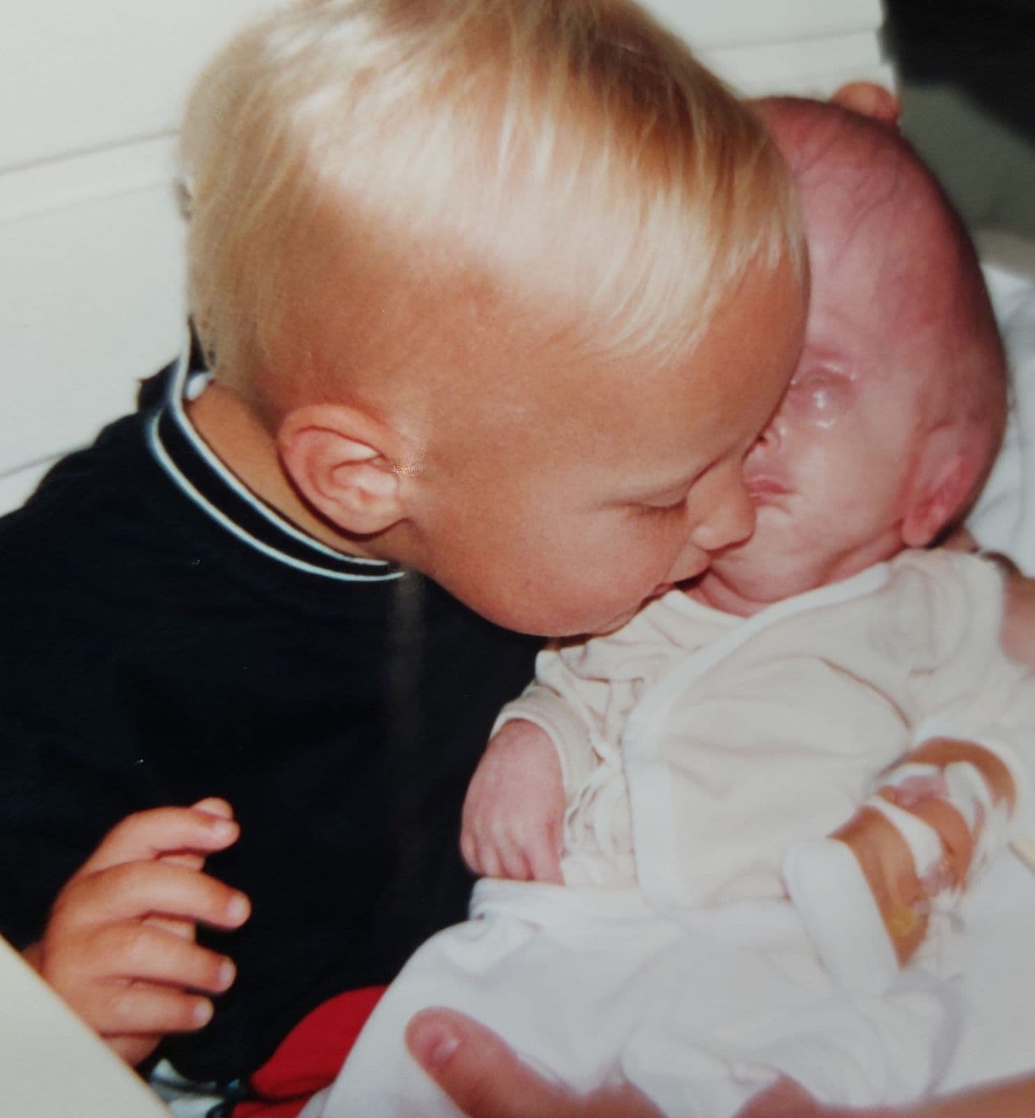 Jim met zijn grote broer Bob